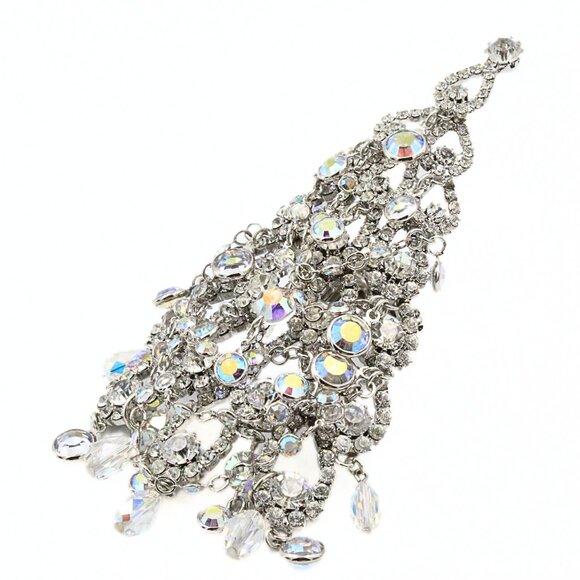 Kirks Folly Limited Edition 015/500 AB Crystals Millenium Christmas Tree Brooch - Picture 8 of 14